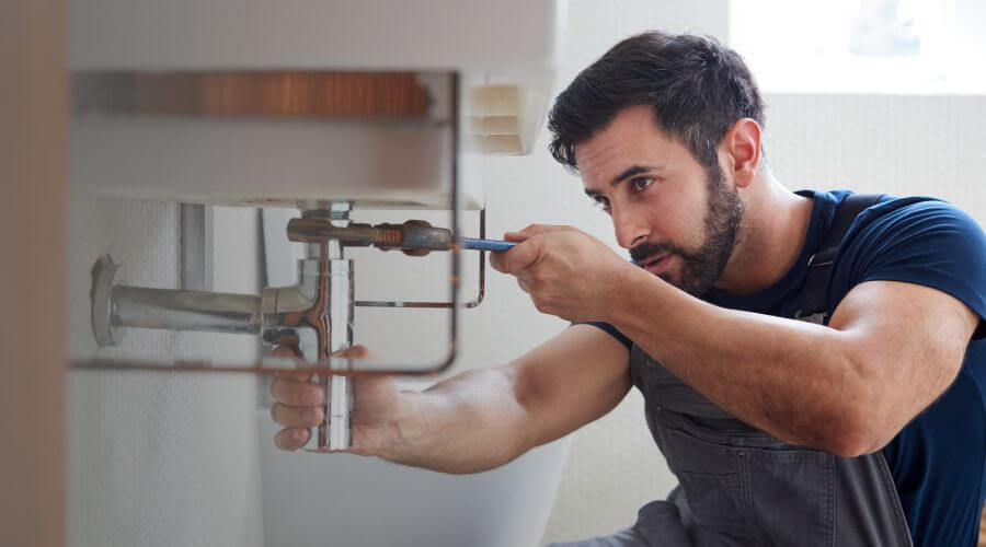Tankless water heater installation in Flora, IN